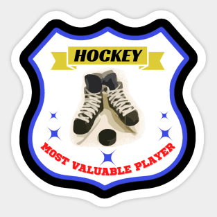 most valuable player hockey Sticker